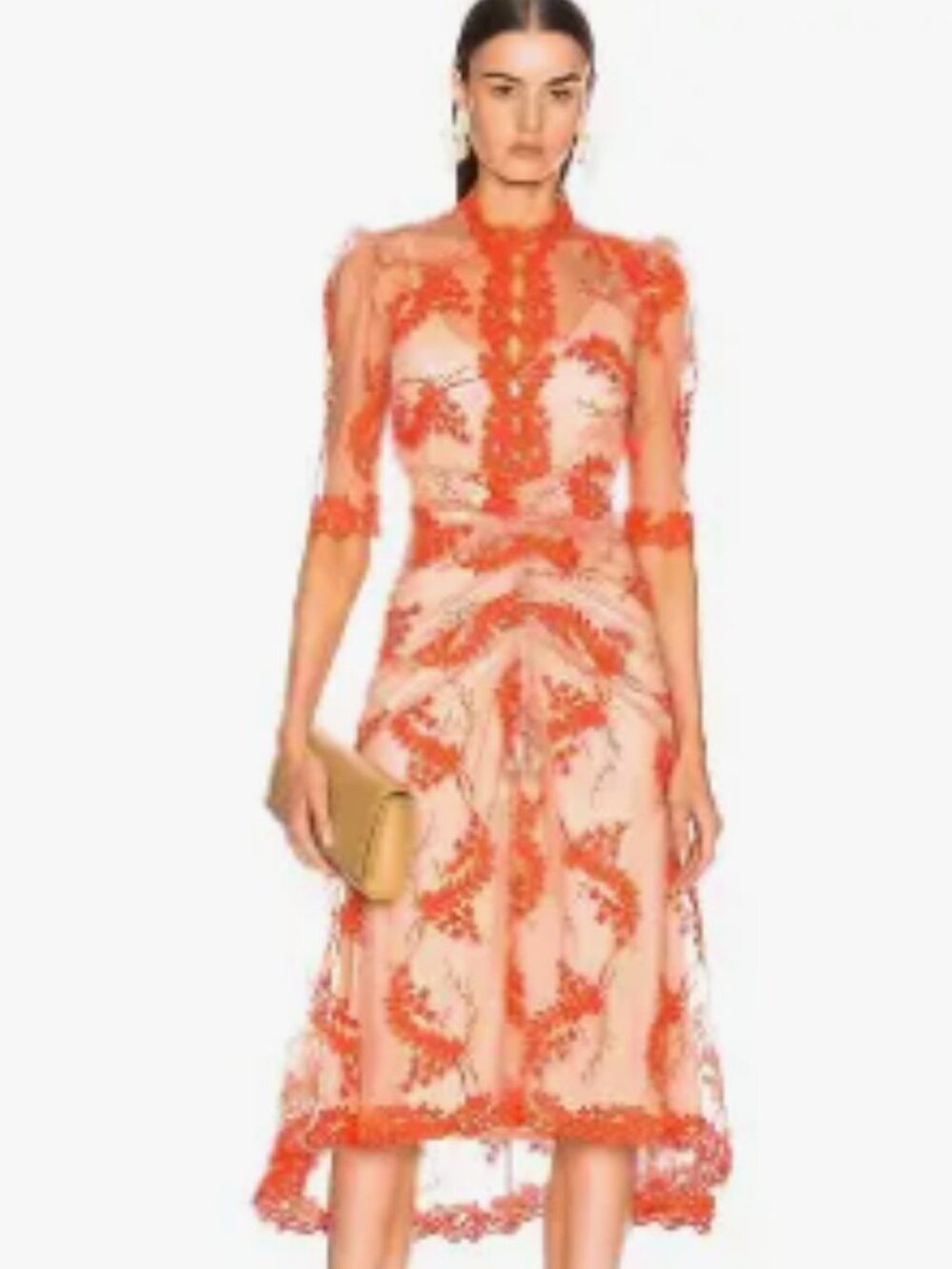 Alice McCall Honeymoon Midi Dress Blossom Size AU 10 / US 6